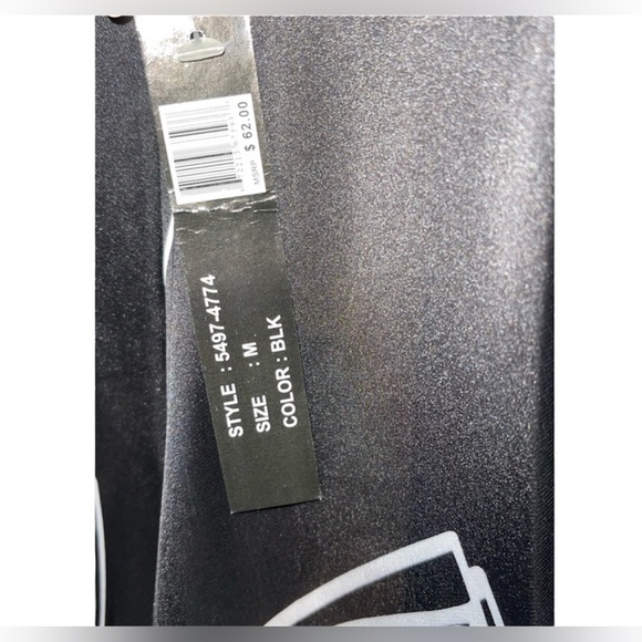 MILANO TUNIC TOP LAYERED GEOMETRIC PATTERN WOMENS SLEEVELESS BLACK SIZE MEDIUM - Picture 11 of 11